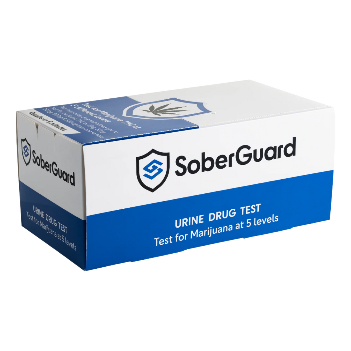 SoberGuard urine drug test retail box on a white background