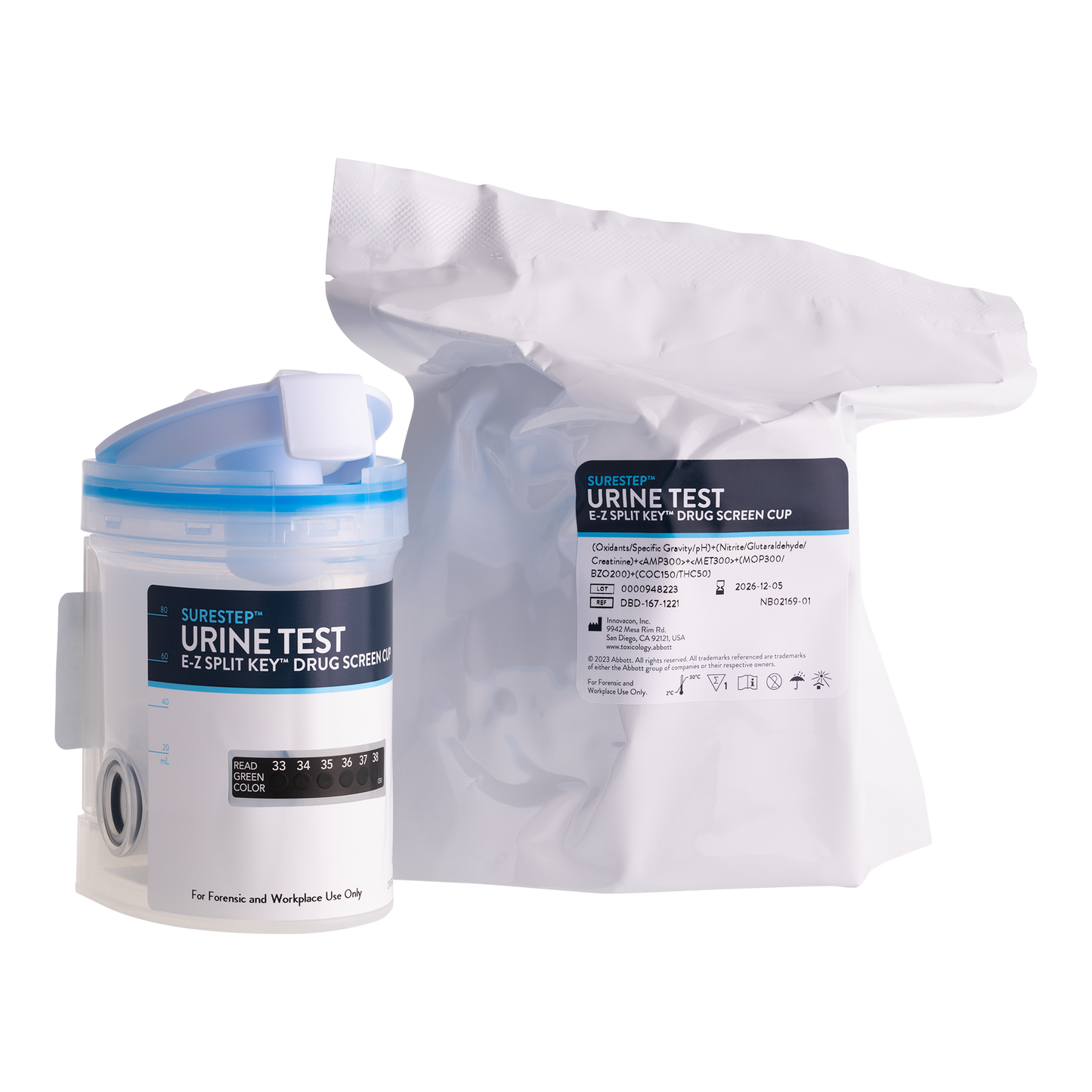 SureStep 6-in-1 EZ Split Urine Drug Test Kit