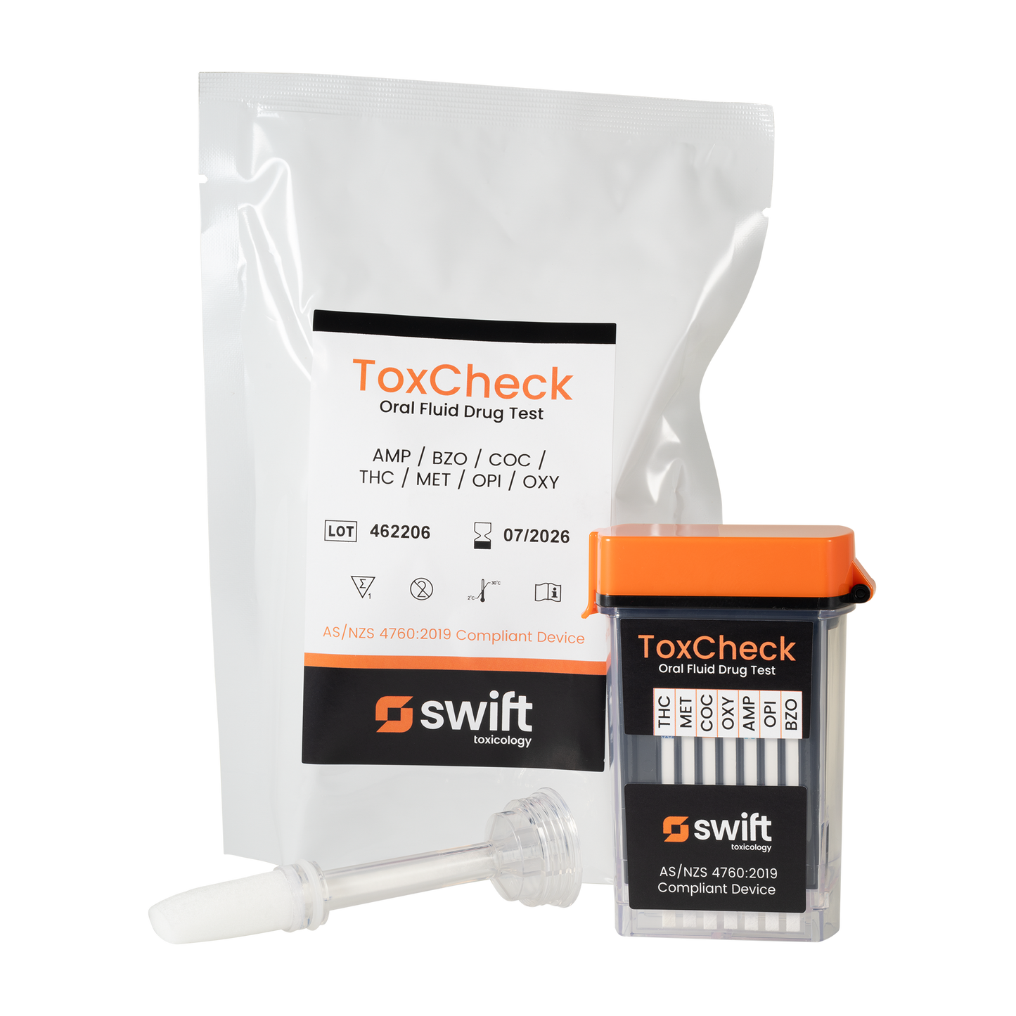 ToxCheck 7 Saliva Drug Test Kit