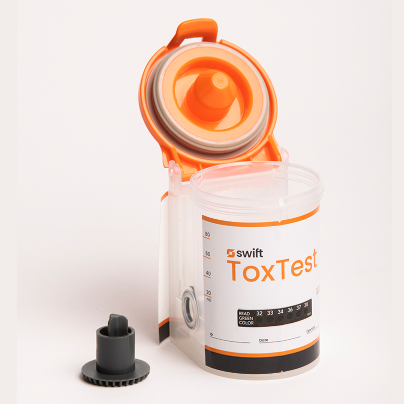 ToxTest KC 600 Split Key Urine Drug Test Cup