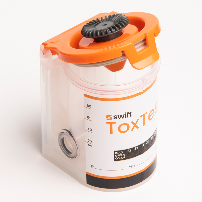 ToxTest KC 600 Split Key Urine Drug Test Cup