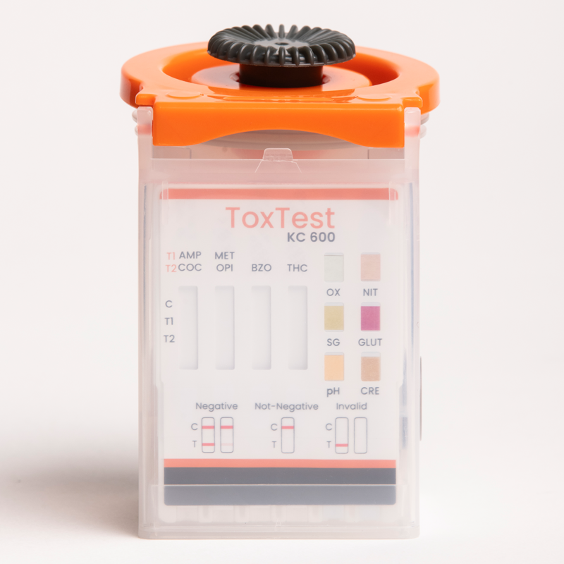 ToxTest KC 600 Split Key Urine Drug Test Cup