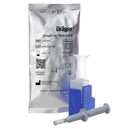 Drager DrugCheck 3000 6 (BZO) Saliva Drug Test image 0